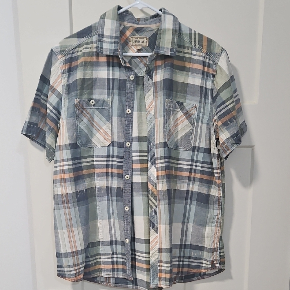 John Ashford Men's Multicolor Plaid Shirt